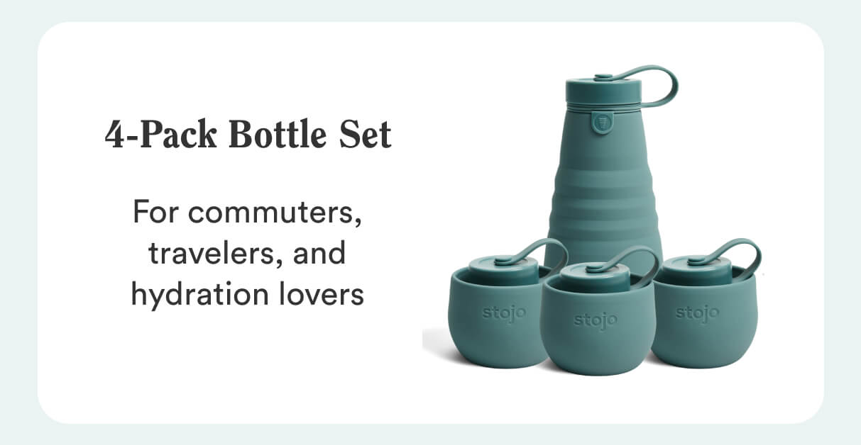 4-Pack Bottle Set