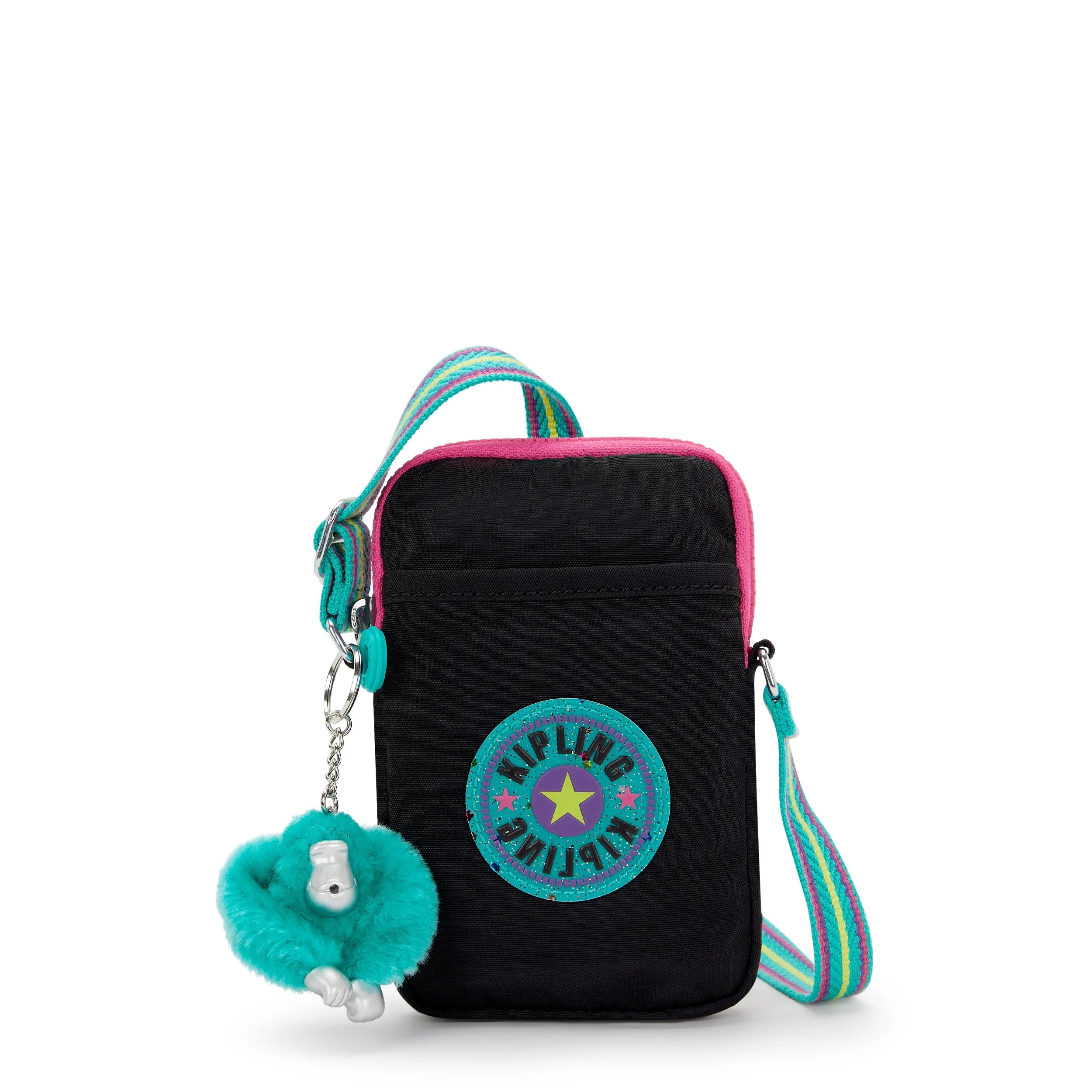 Tally Crossbody Phone Bag-Black Fun C