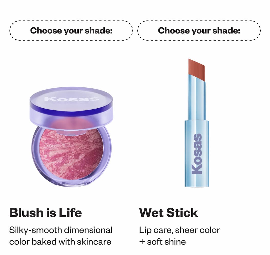 Choose your shade of Blush is Life & Wet Stick