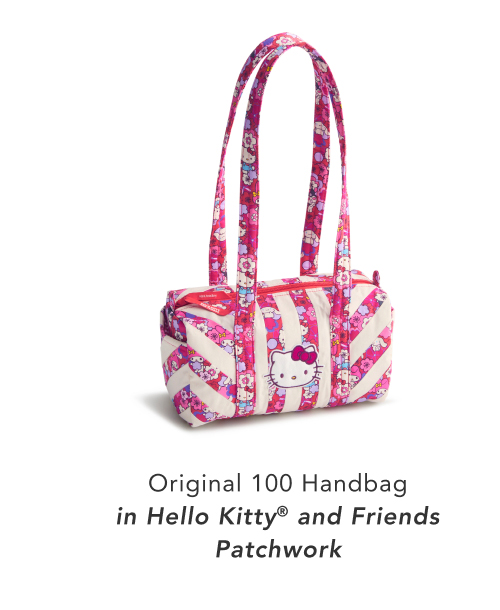 Original 100 Handbag Hello Kitty And Friends Patchwork