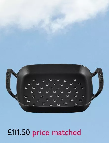 Le Creuset BBQ Outdoor Cast Iron Shallow Casserole, £111.50