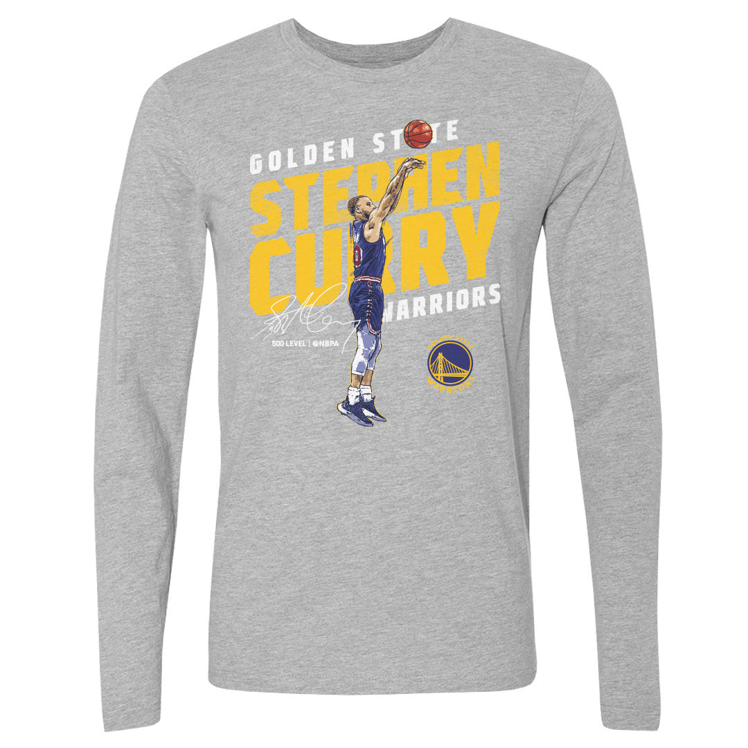 Image of Steph Curry Golden State Warriors Slant WHT