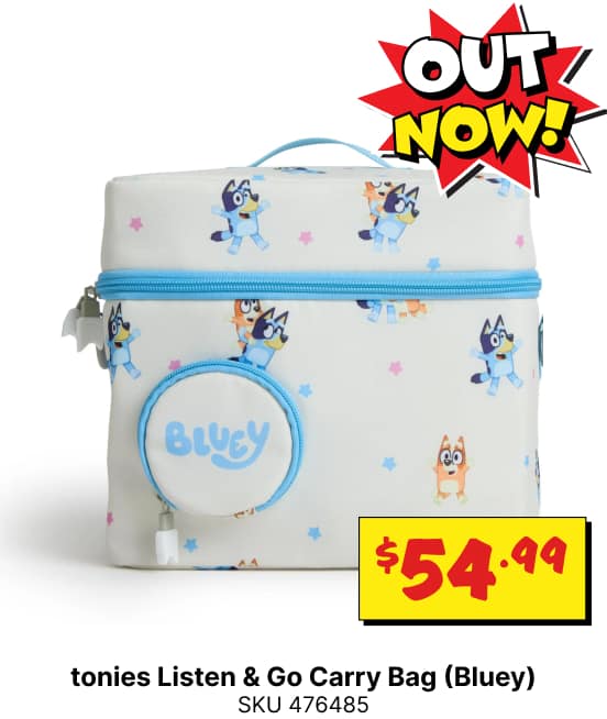 tonies Listen & Go Carry Bag (Bluey)