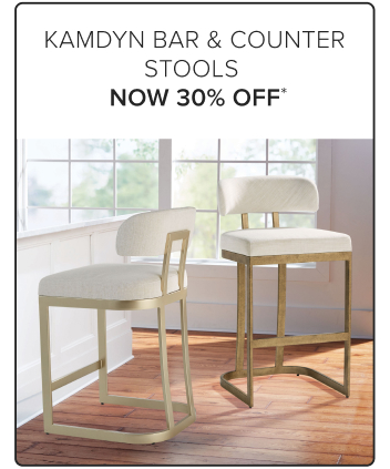 Kamdyn Bar & Counter Stools Now 30% Off