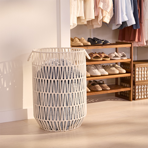 The Container Store Luna Hamper