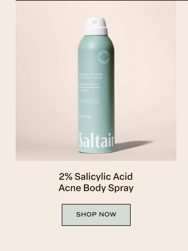 2% Salicylic Acid Acne Body Spray