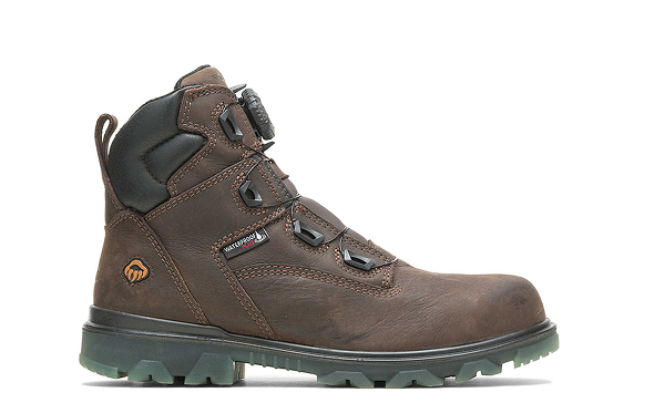Wolverine - Men's I-90 EPX® BOA® CarbonMAX® 6-inch Boot - Coffee Bean colorway.