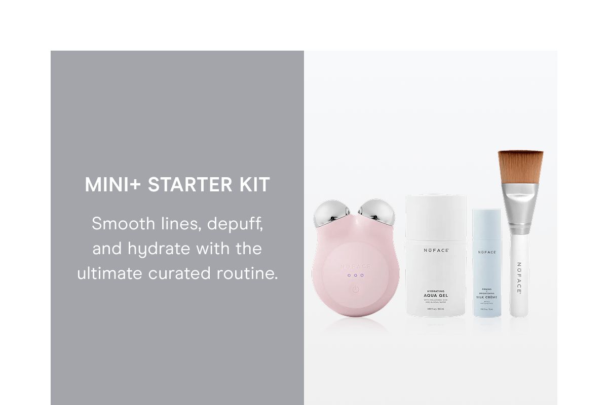 MINI+ Starter Kit - Smooth lines, depuff, and hydrate with the ultimate curated routine.