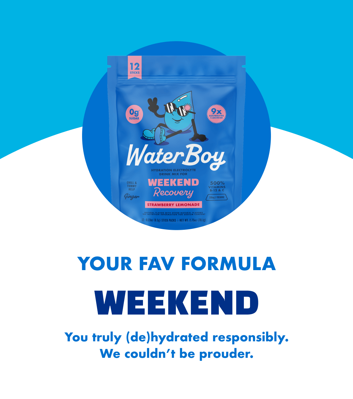 Your fav formula. Weekend.