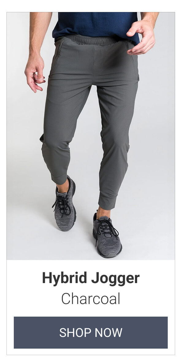 Charcoal Hybrid Jogger