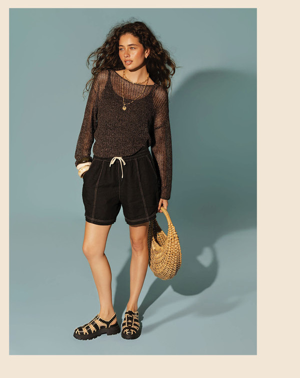 Elementary Linen Short
