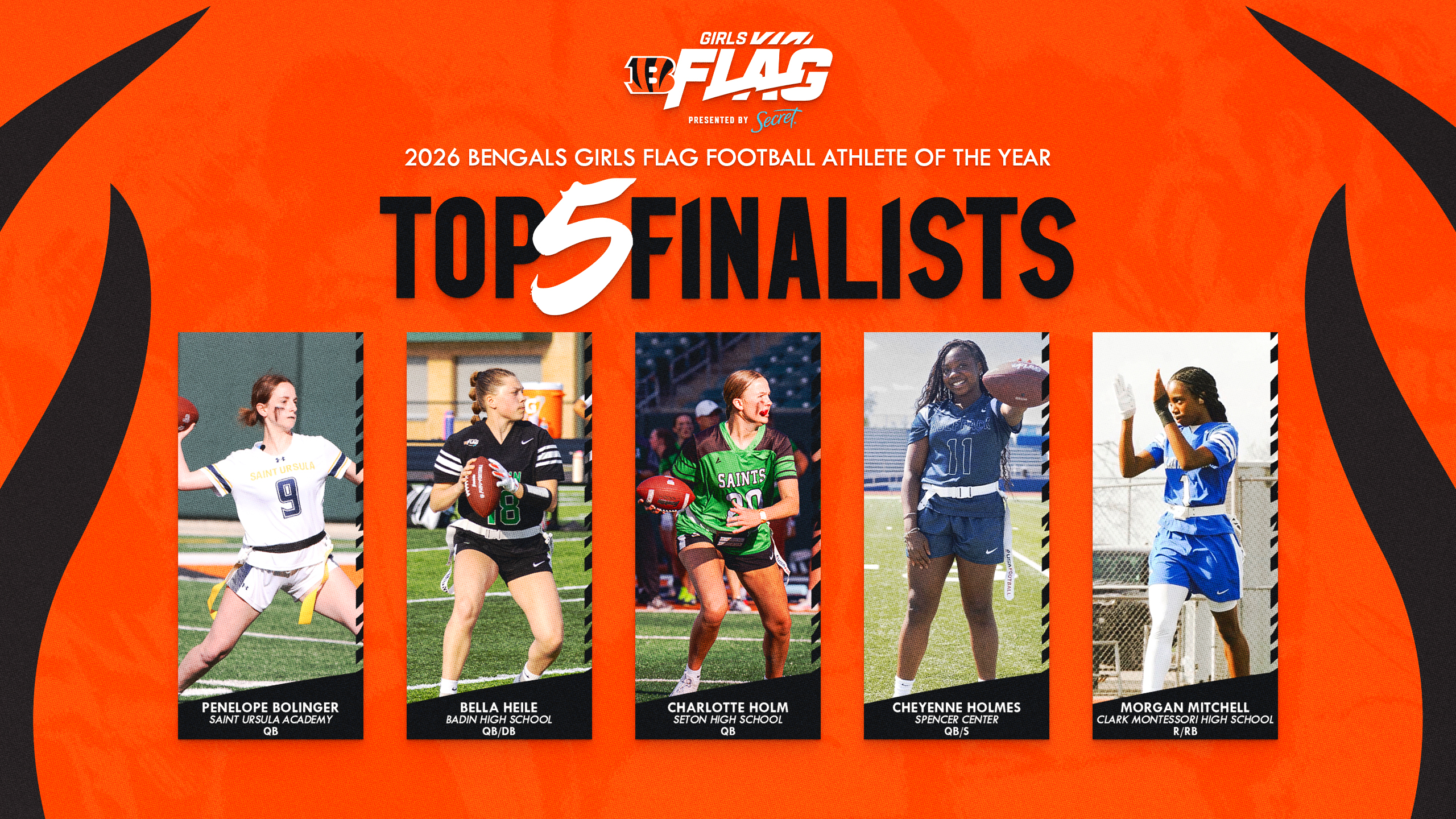 Girls Flag Athlete of the Year Finalists