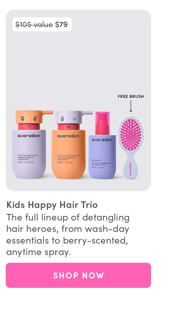 Kids Happy Hair Trio 
