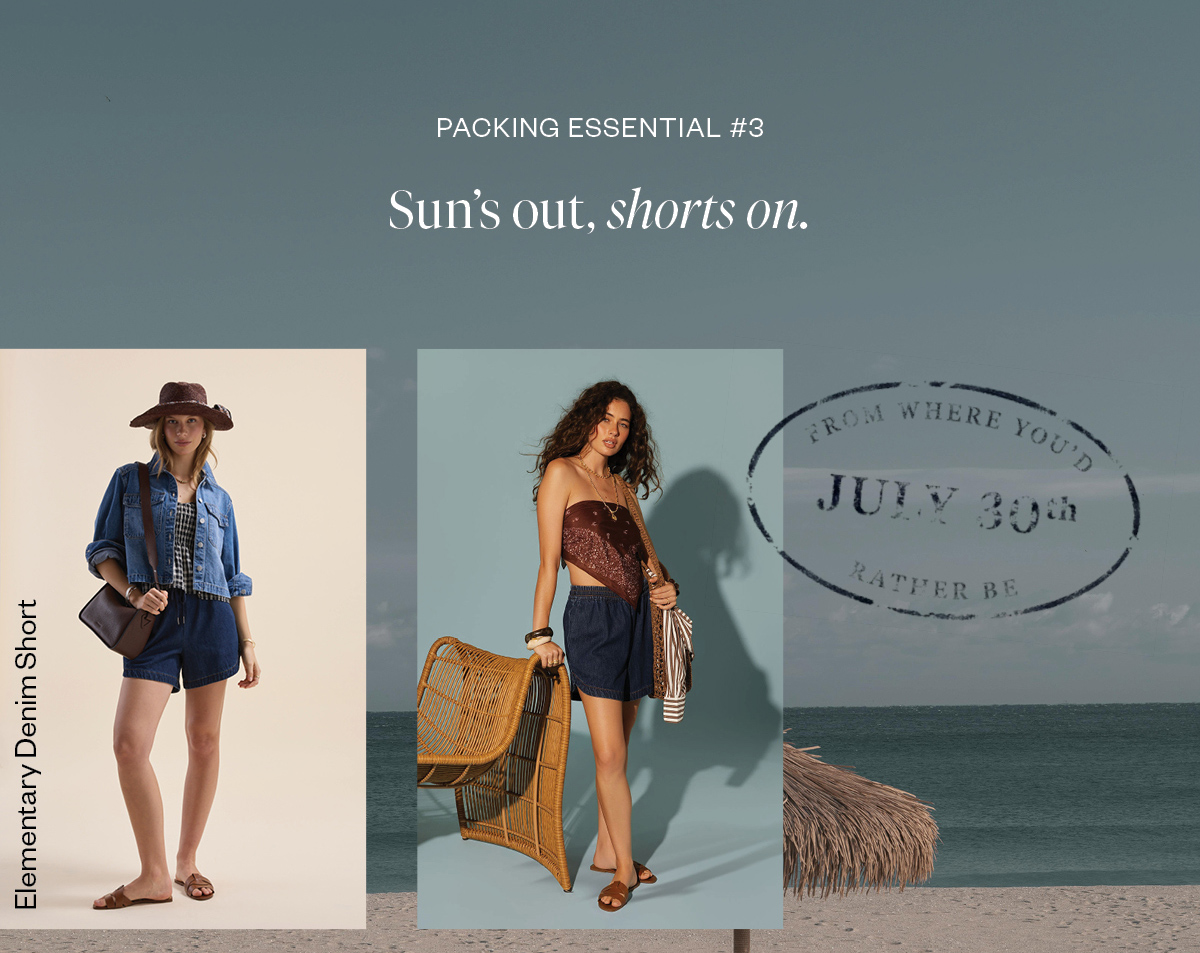 Elementary Denim Short