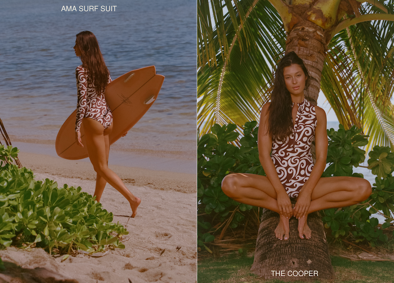 woman in surfsuit walking with a surfboard on beach