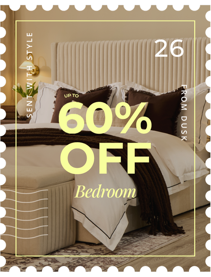 60% off bedroom