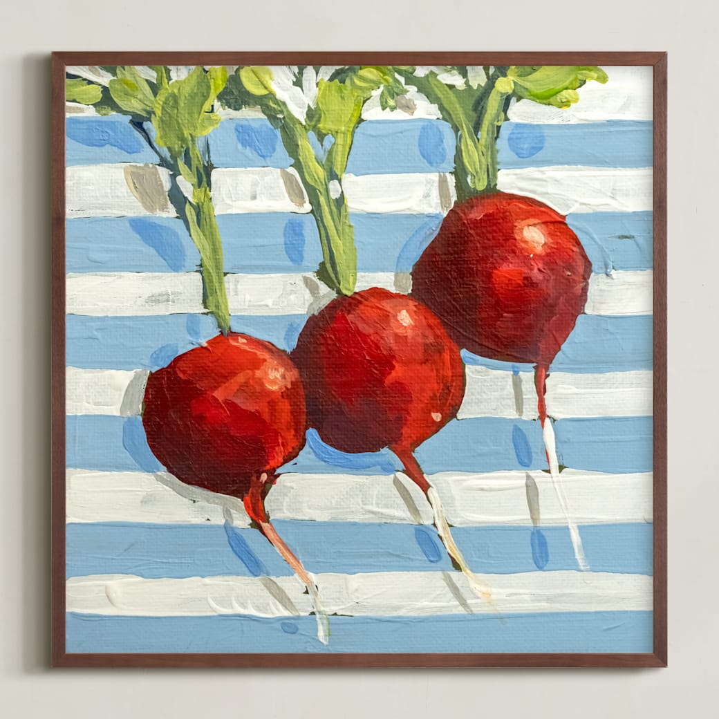 Carrots And Radish 1 Limited Edition Fine Art Print by Lisa Grizaniuk | Minted