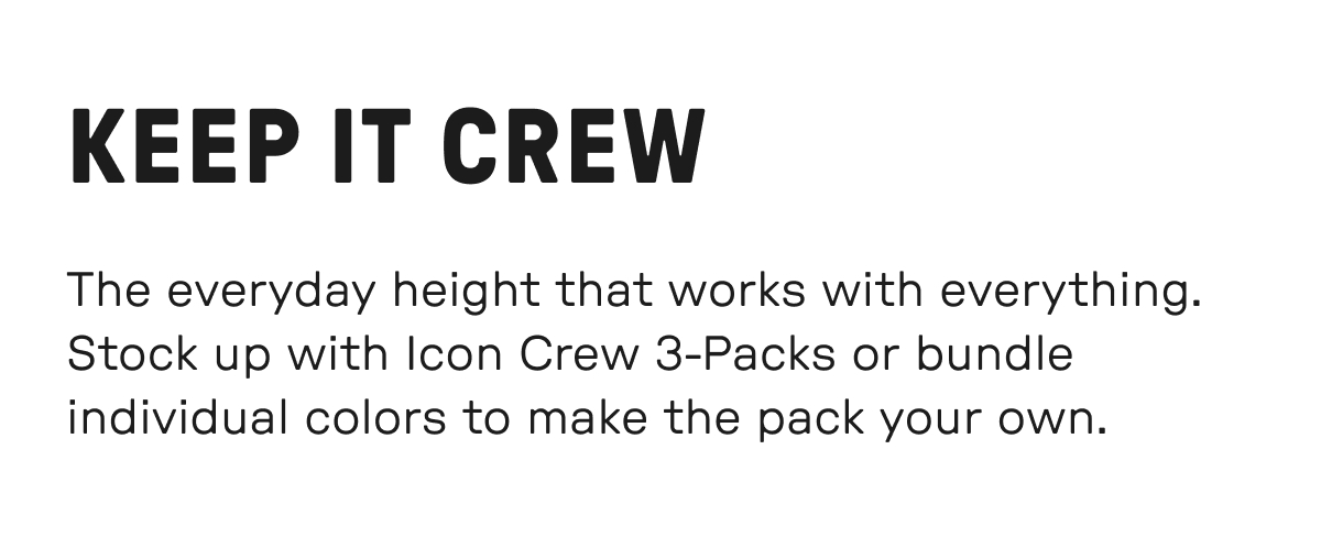 Keep it crew