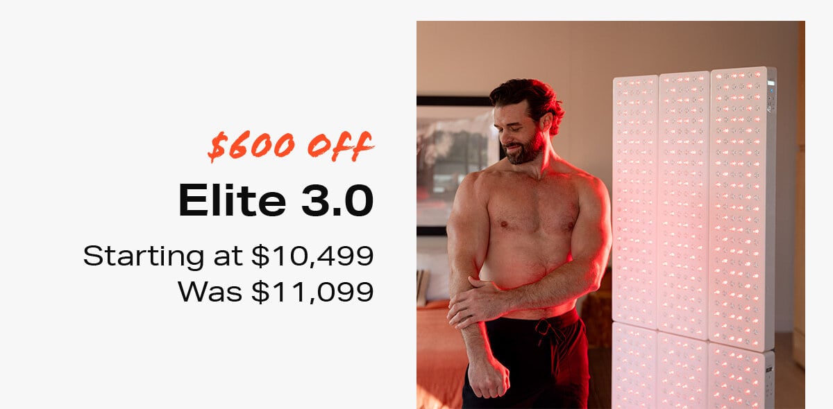Elite 3.0 Starting at $10,499 was $11,099 - save $600 off
