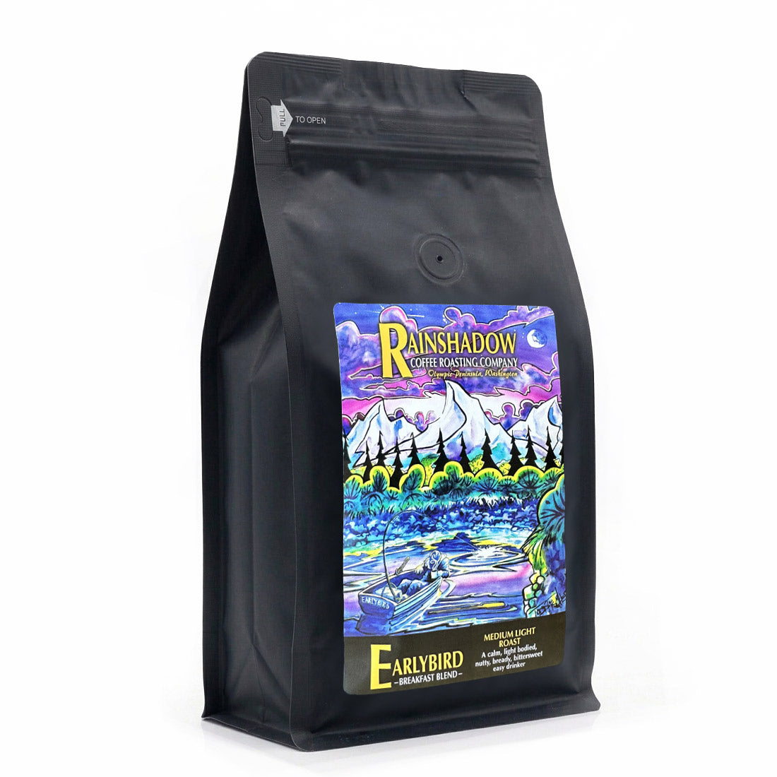 Image of Earlybird Breakfast Blend Medium Light Roast Coffee | Whole Bean