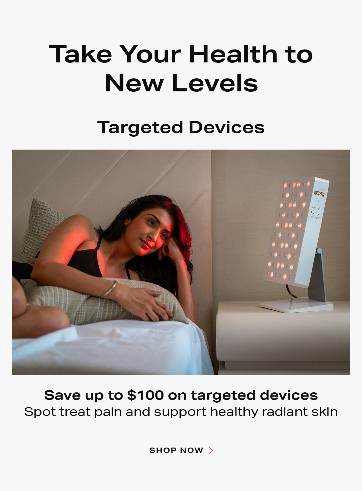 Save up to $100 on targeted devices