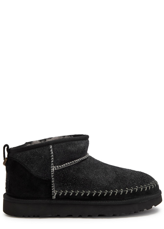 UGG Classic Ultra Mini Biarritz suede ankle boots
