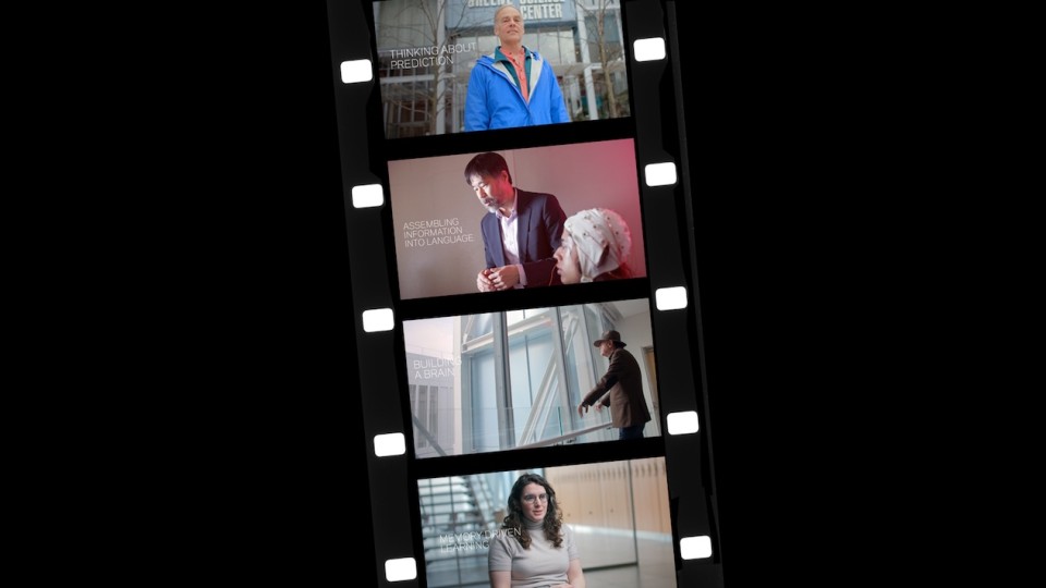 film reel showing different ARNI researchers