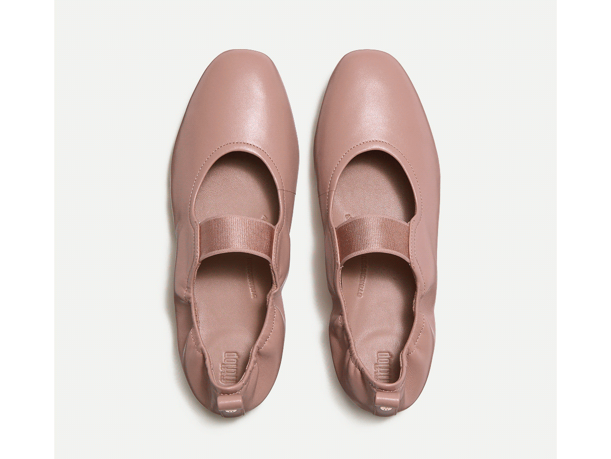 DELICATO Poise Leather Mary Janes