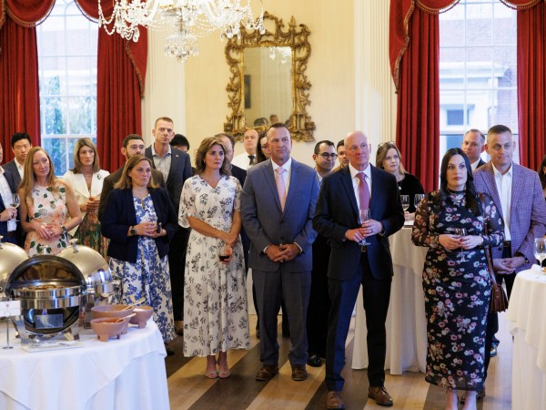 Reception for National Security Fellows.