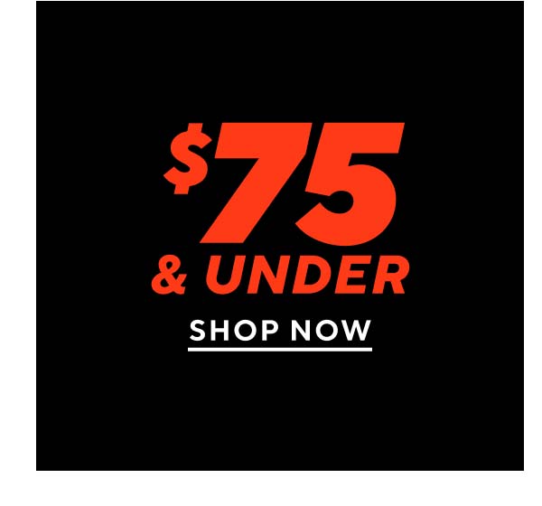 $75 & Under