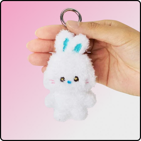 bunini Doll Keyring (White)
