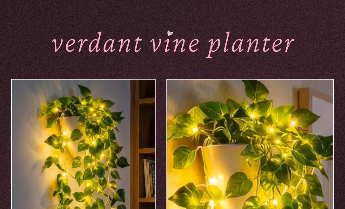 Verdant Vine Planter
