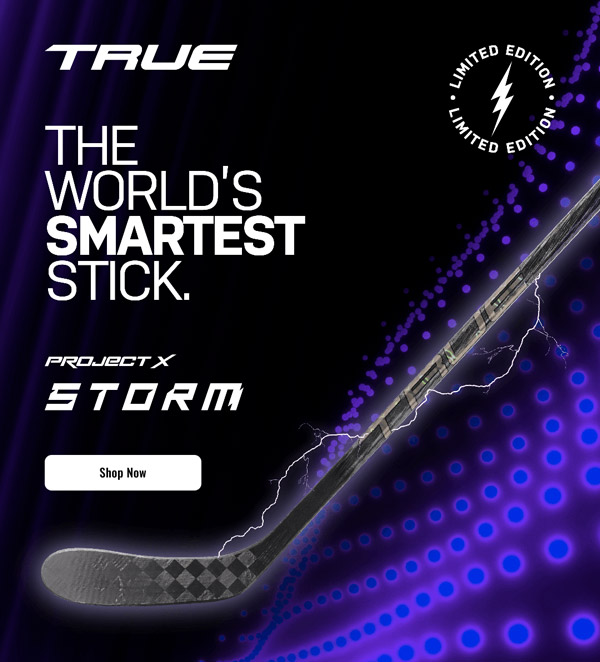 True Project X Storm Hockey Stick. The world's smartest stick.