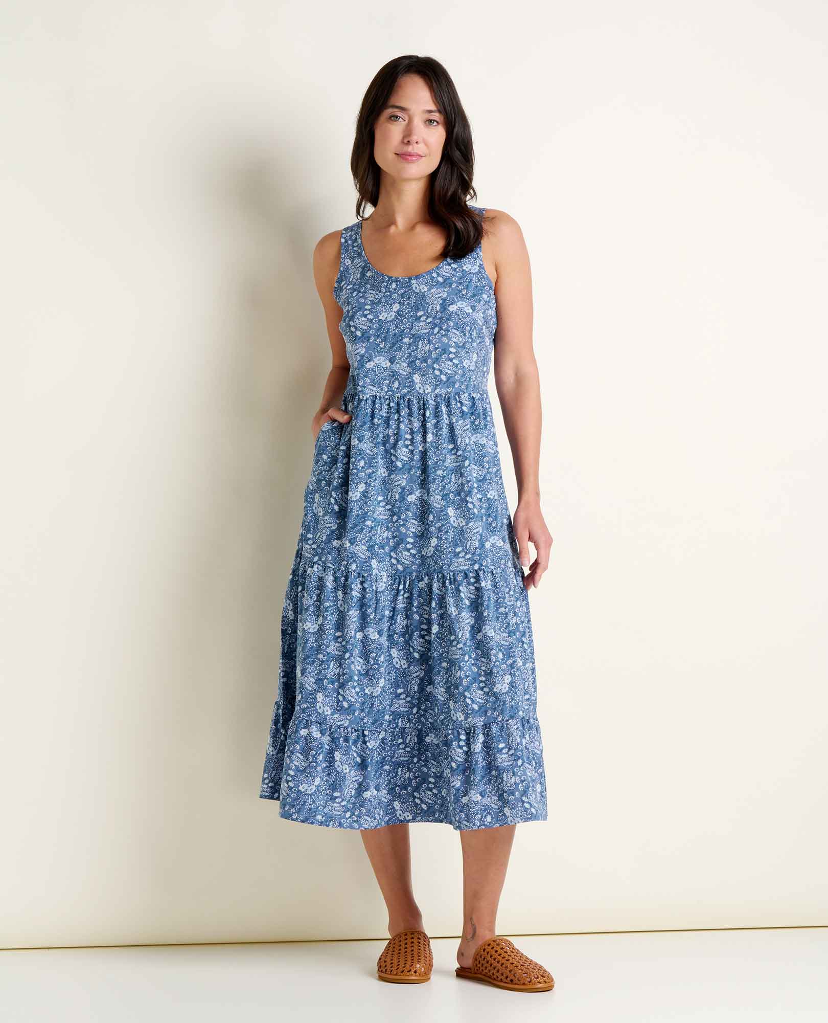 Image of Sunkissed Sunsana Midi Dress