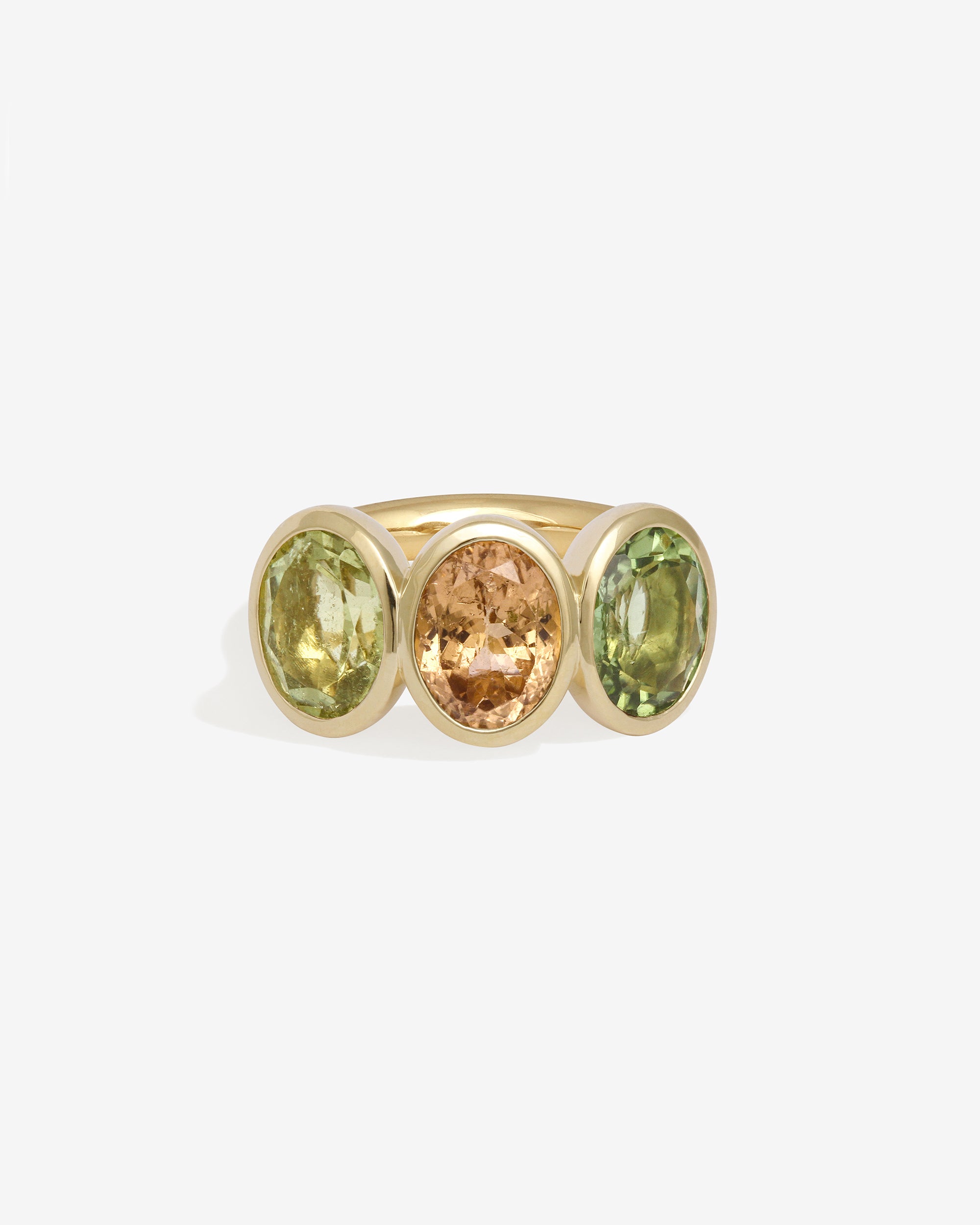Image of Beloved Trilogy 0.1 Ring Solid Gold