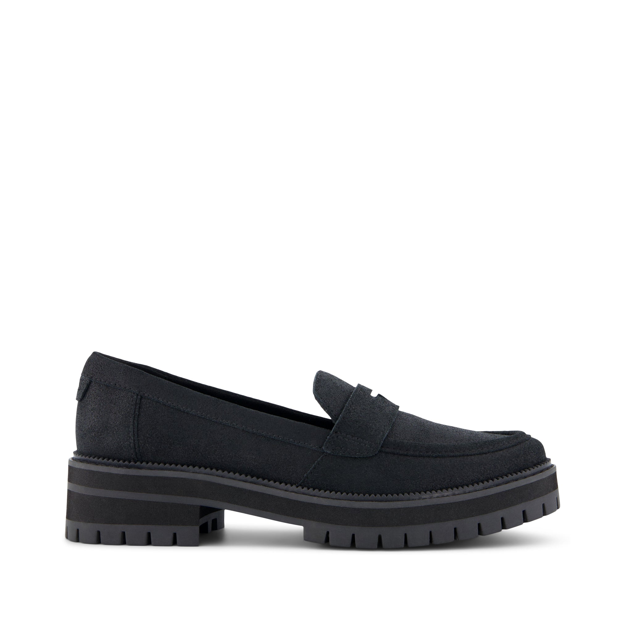Image of Cara Loafer - Black Metallic Leather