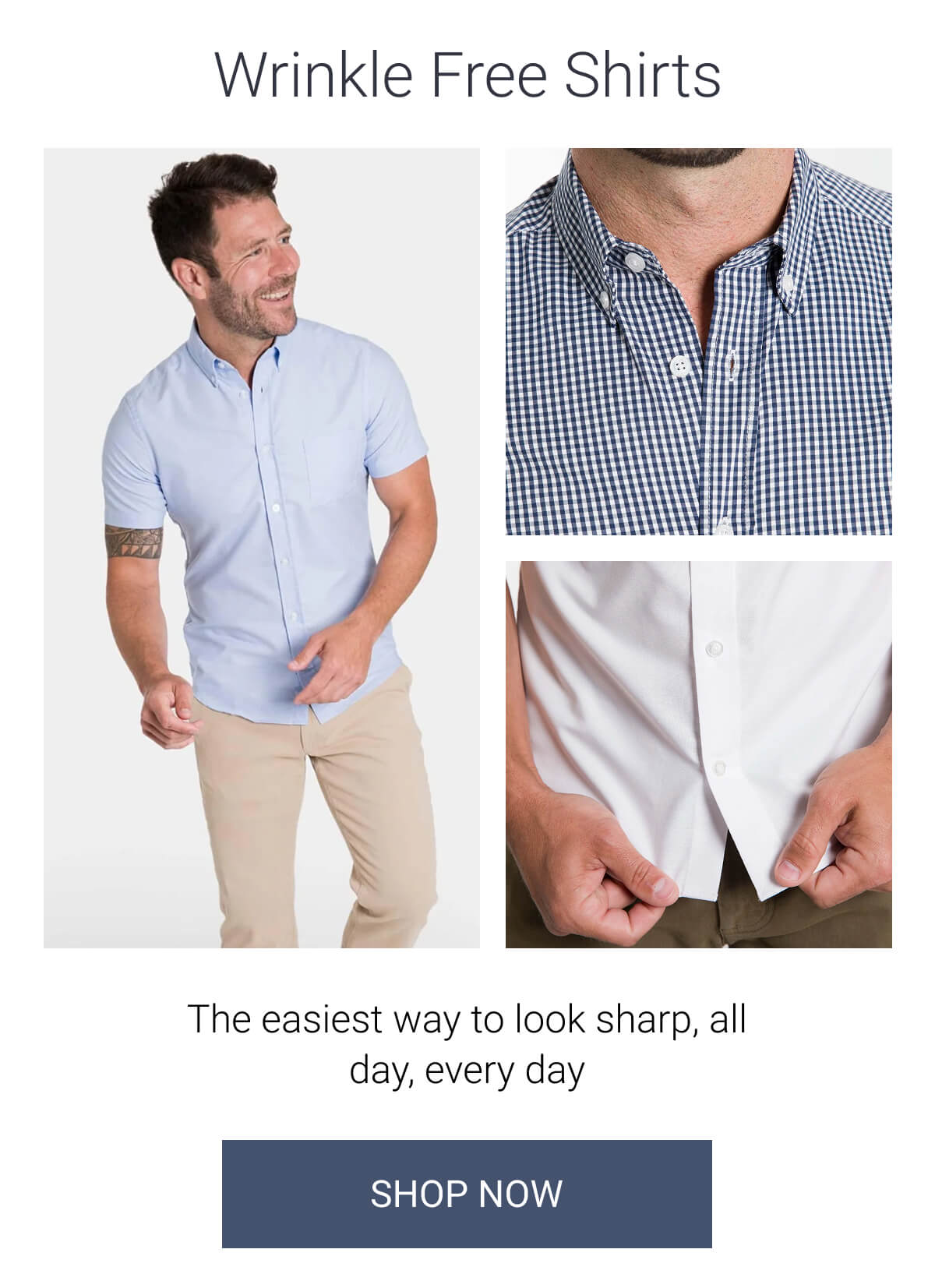 Wrinkle Free Shirts