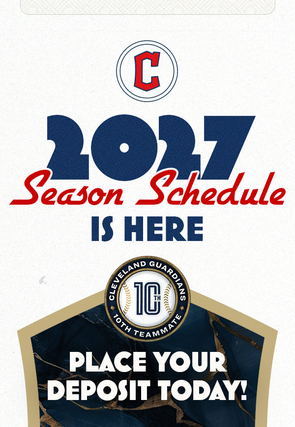 2027 Season Schedule is here. Place your deposit today!