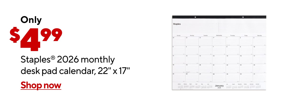Save $1 on the RY26 SBG Deskpad 22X17