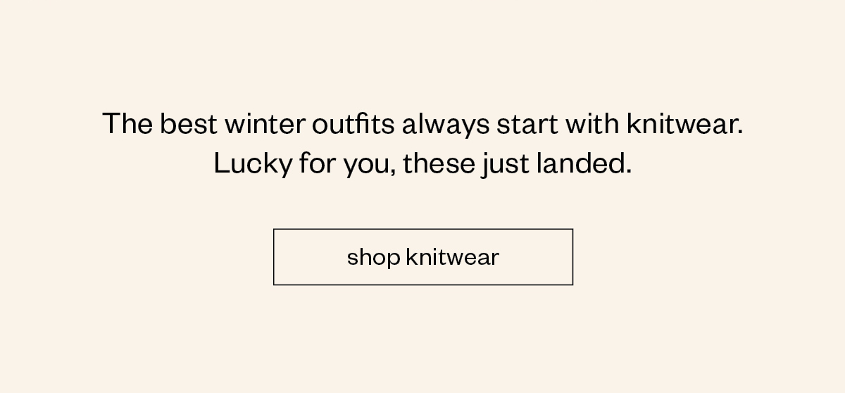 Shop Knitwear