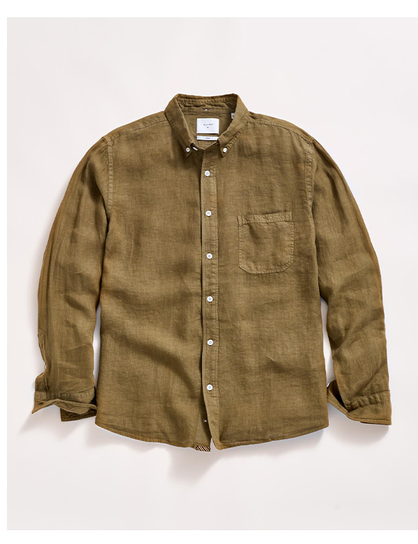 Tuscumbia Linen Shirt Button Down