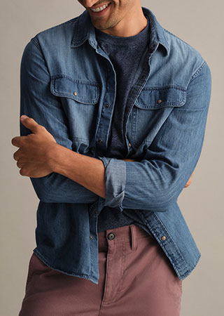 Sunwashed Denim Shirt