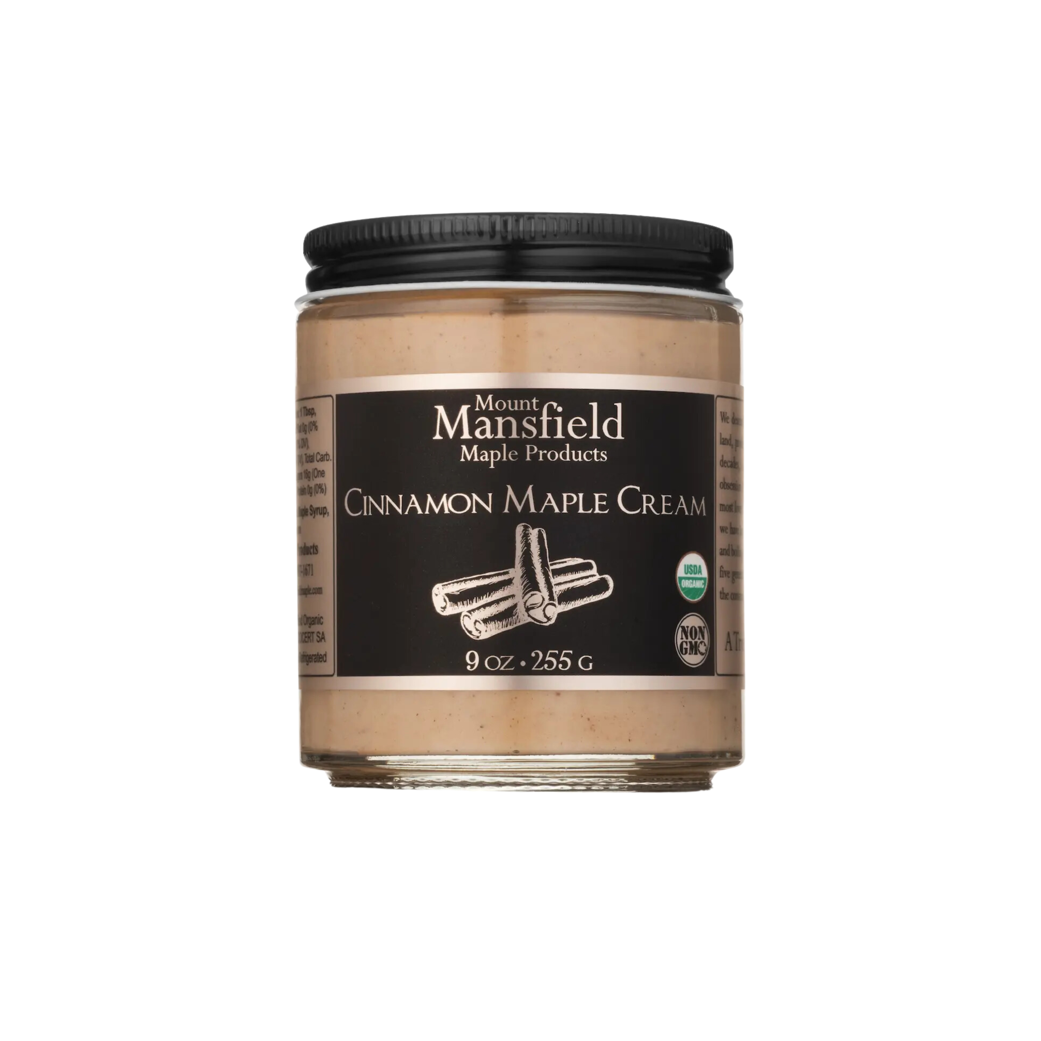 Image of Cinnamon Infused Organic Vermont Maple Cream