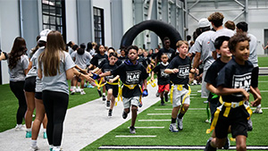 Raiders hold Flag Football weekend celebration
