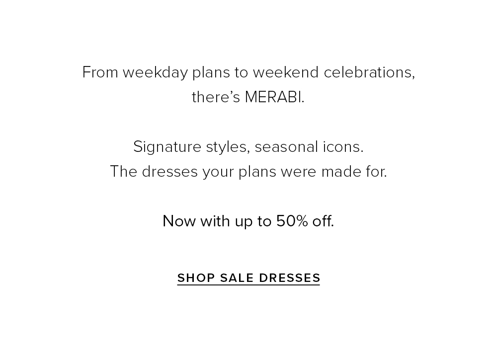 In Demand: Sale Dresses