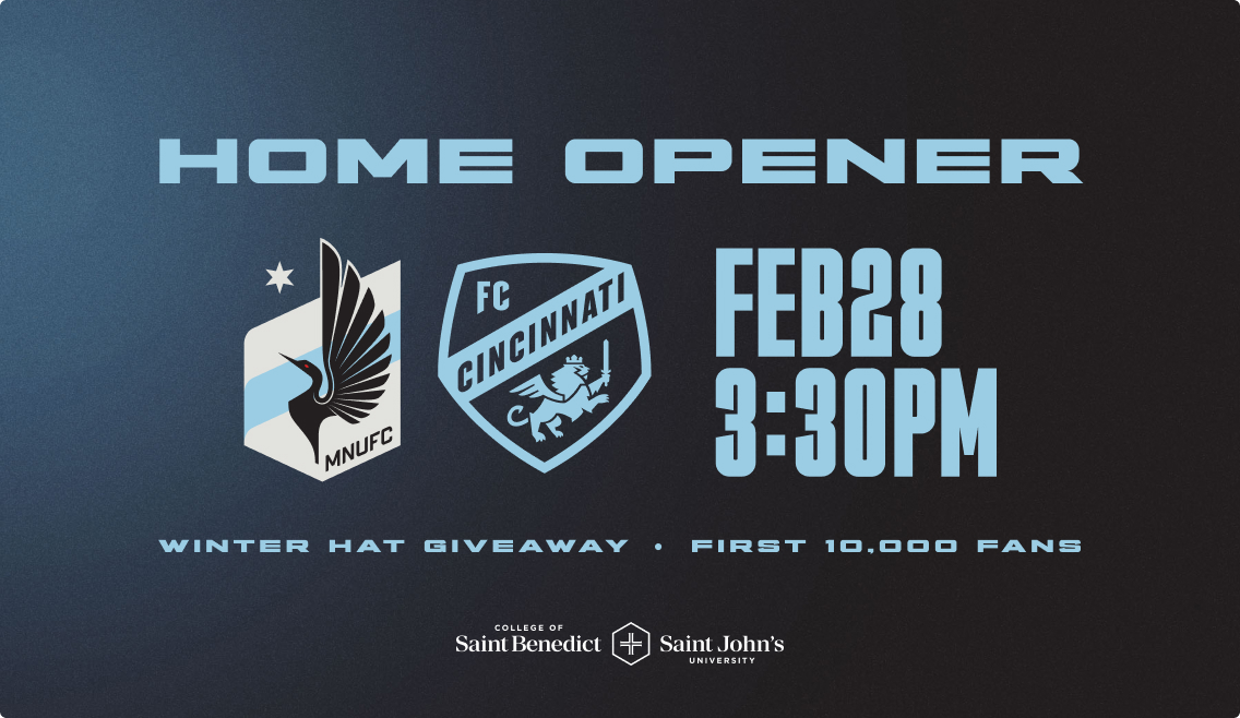 Home Opener February 28 at 3:30 pm | MNUFC vs. FC Cincinnati
