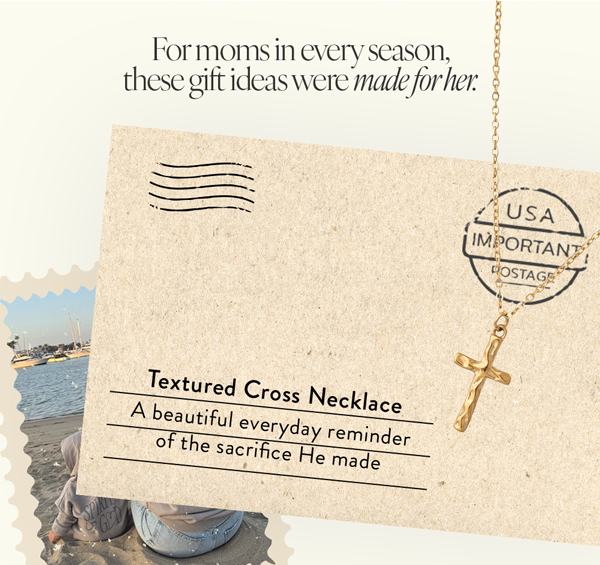 Shop the Textured Cross Necklace