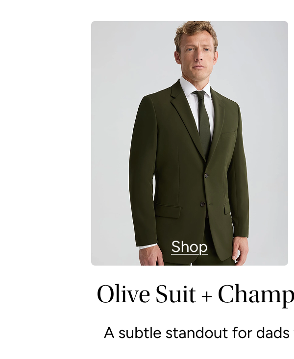Olive Suit, $224