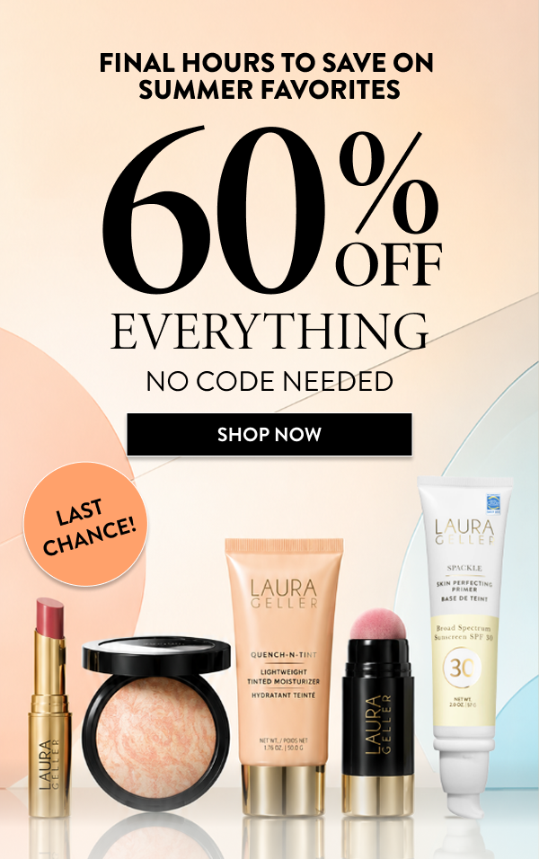 60% Off Everything | No Code Needed