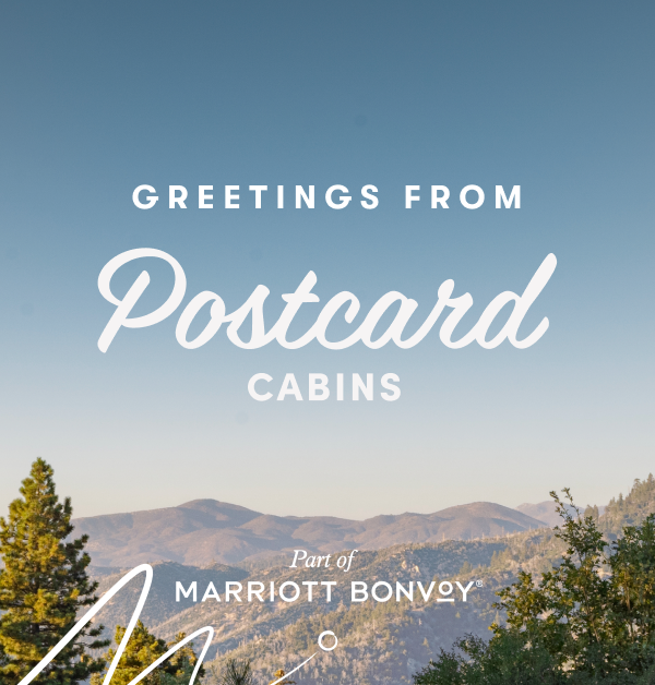 Greetings from Postcard Cabins